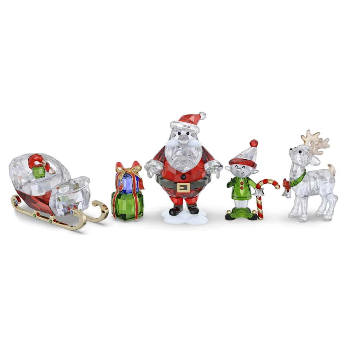 Holiday cheers Christmas figurine set