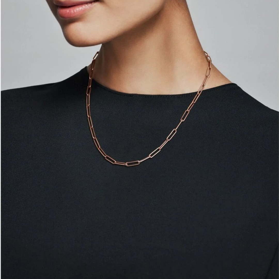 Rose gold chain